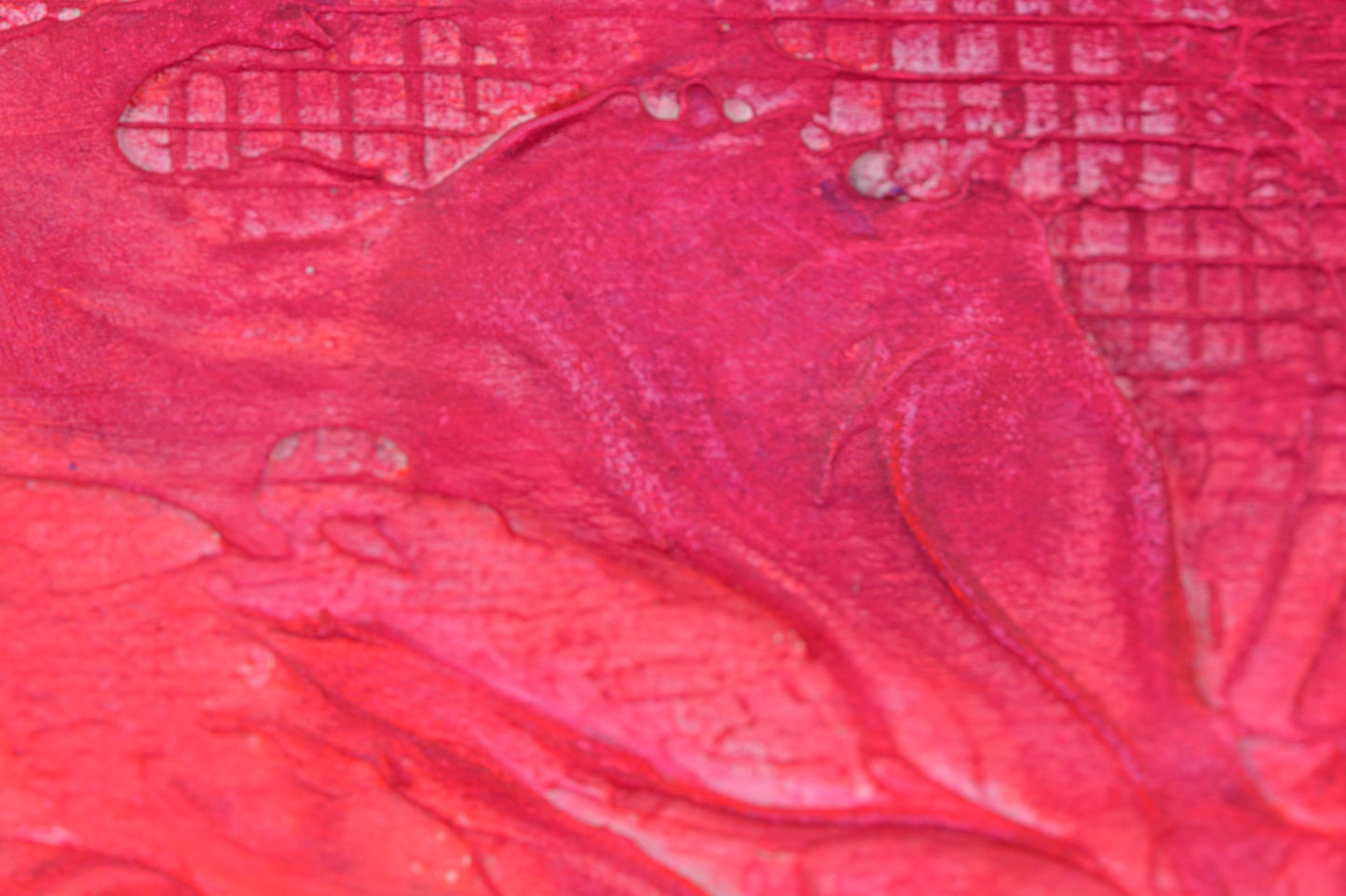 Toile abstraite ''La nébuleuse''