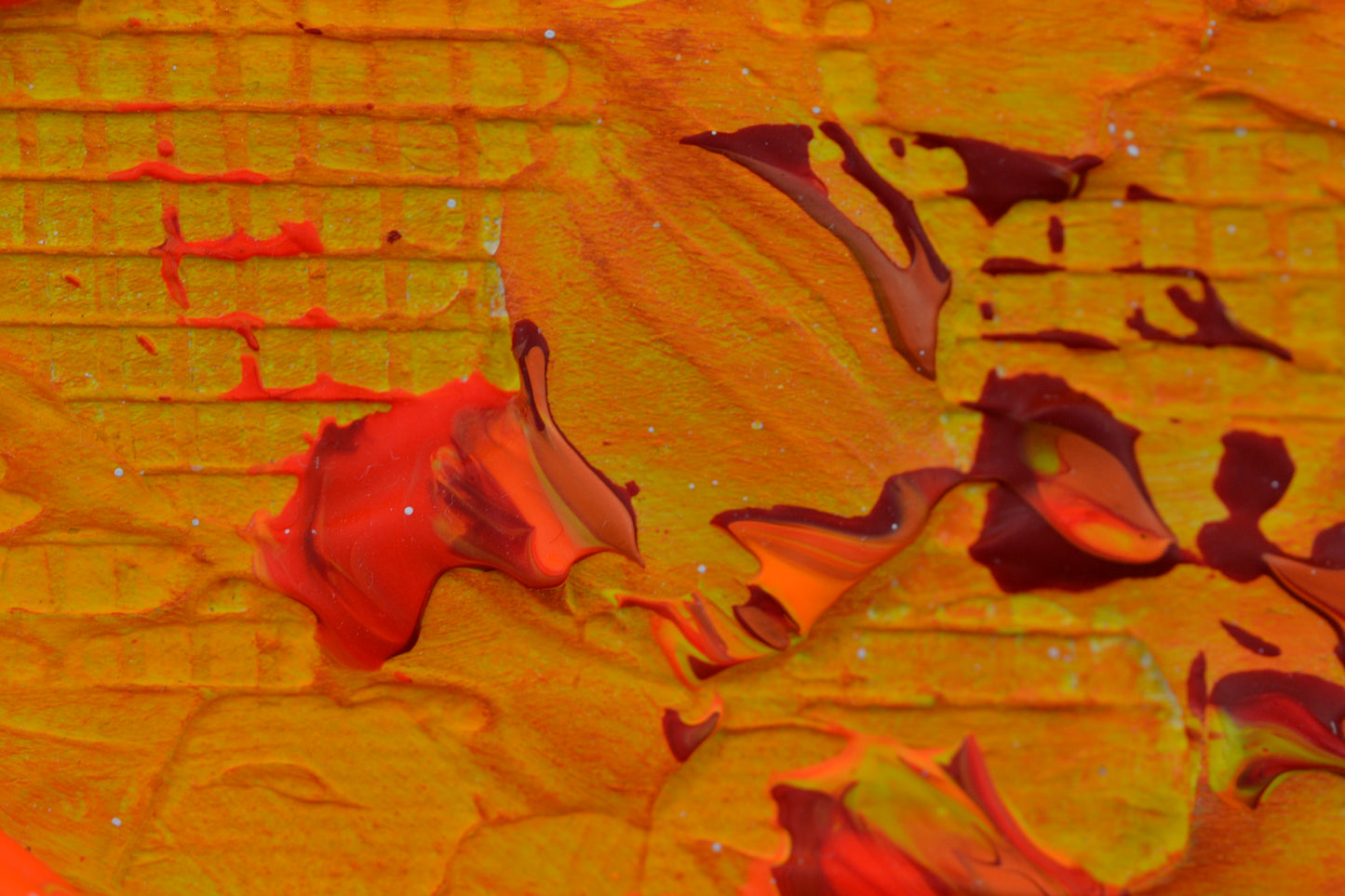 Toile abstraite ''Playa del Soleil''