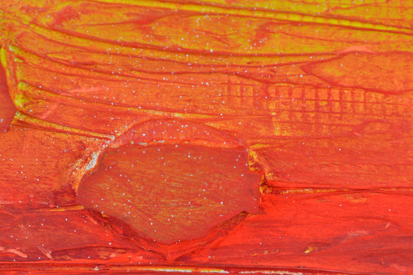 Toile abstraite ''Playa del Soleil''