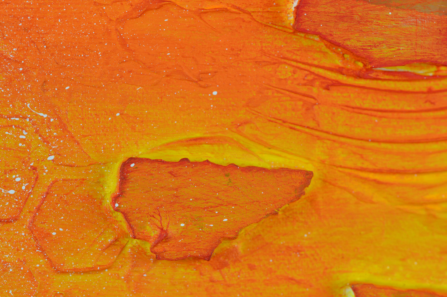 Toile abstraite ''Playa del Soleil''