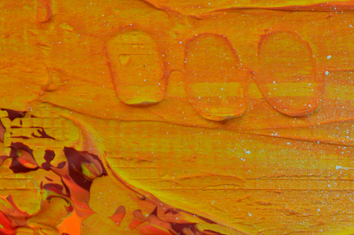 Toile abstraite ''Playa del Soleil''