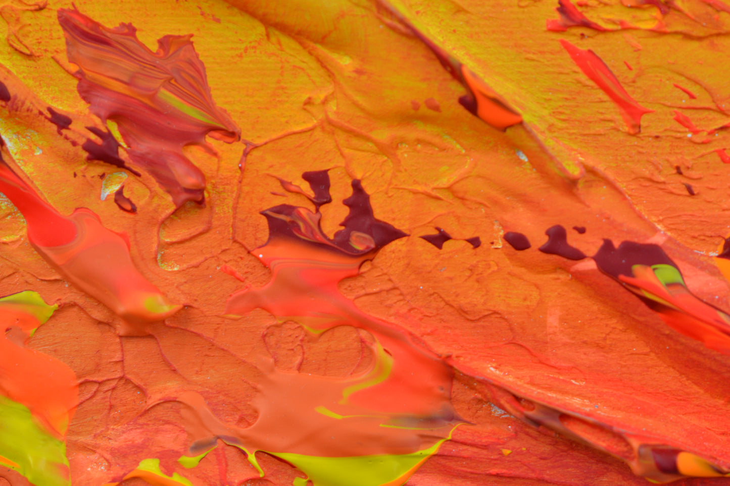 Toile abstraite ''Playa del Soleil''