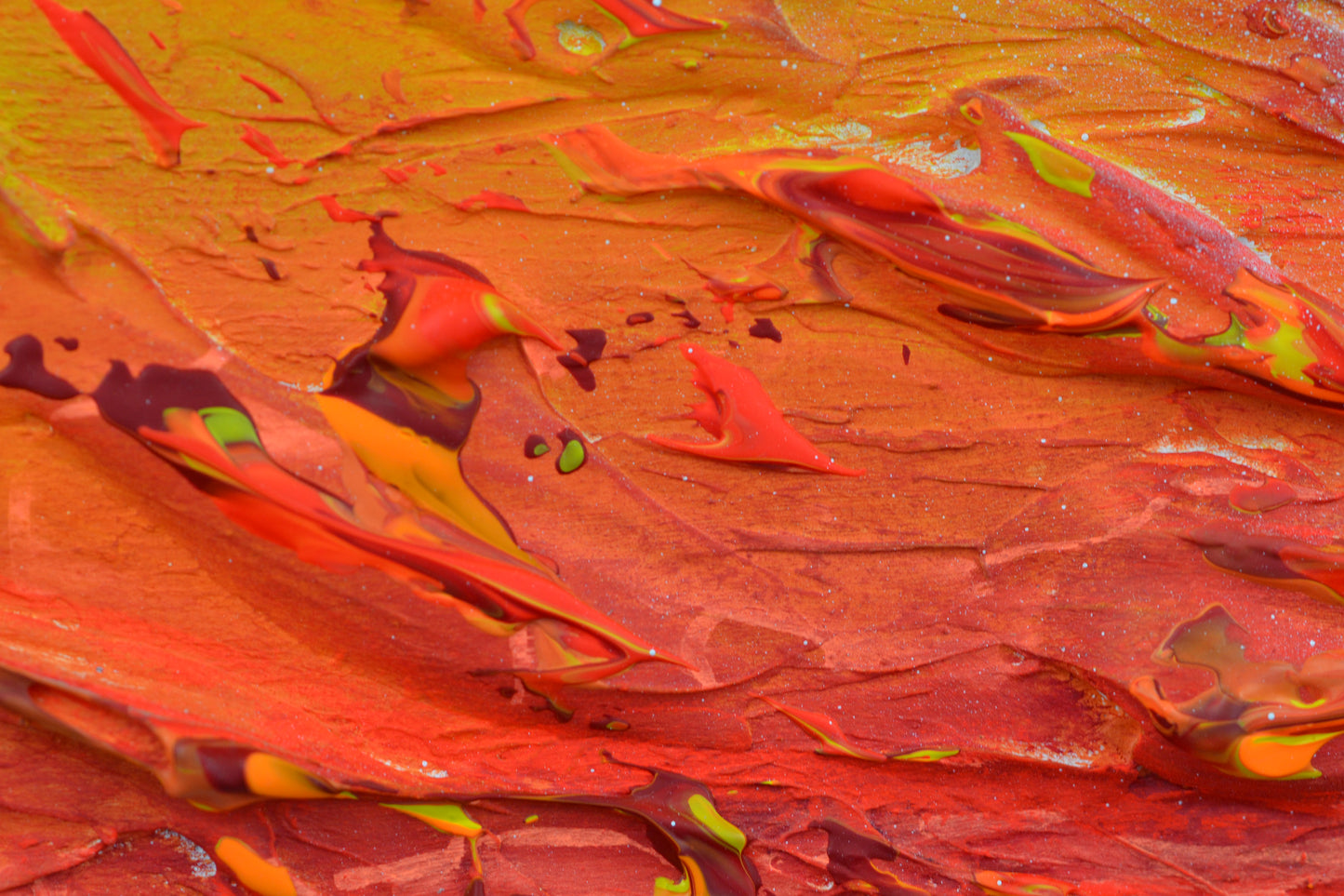 Toile abstraite ''Playa del Soleil''