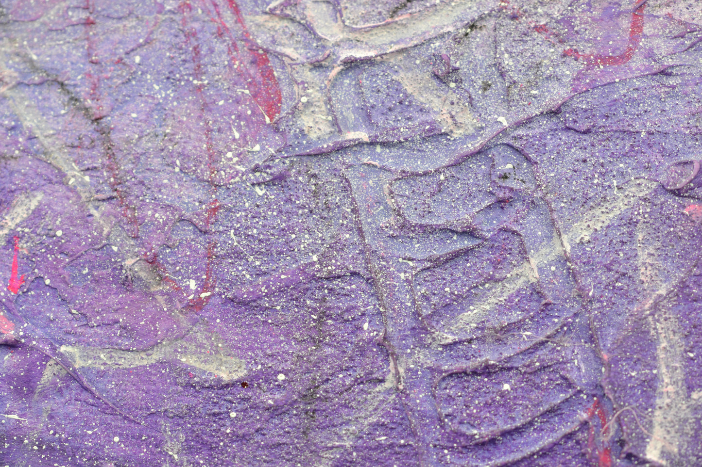 Toile abstraite ''Ose la folie!''