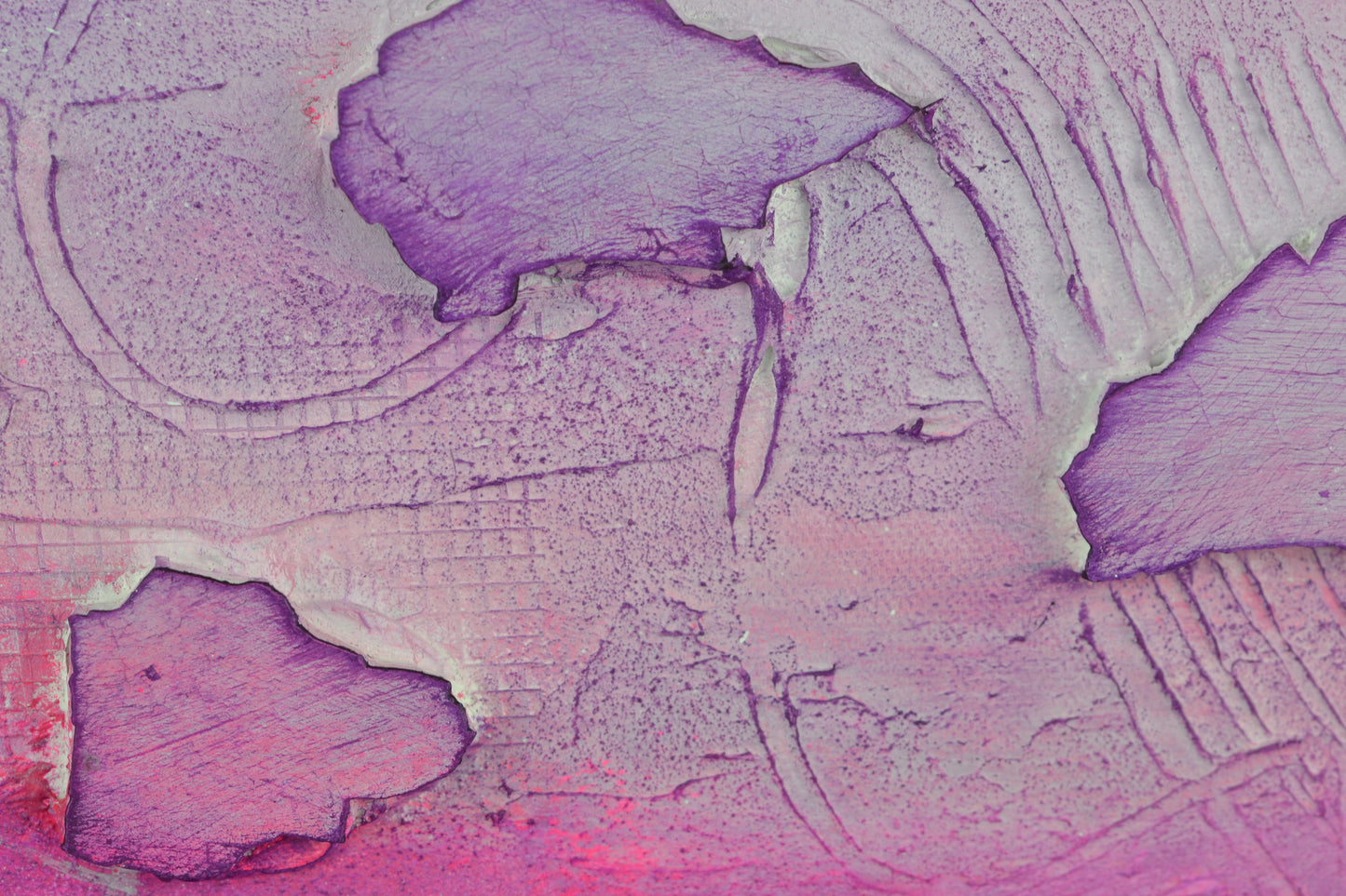 Toile abstraite ''Ose la folie!''