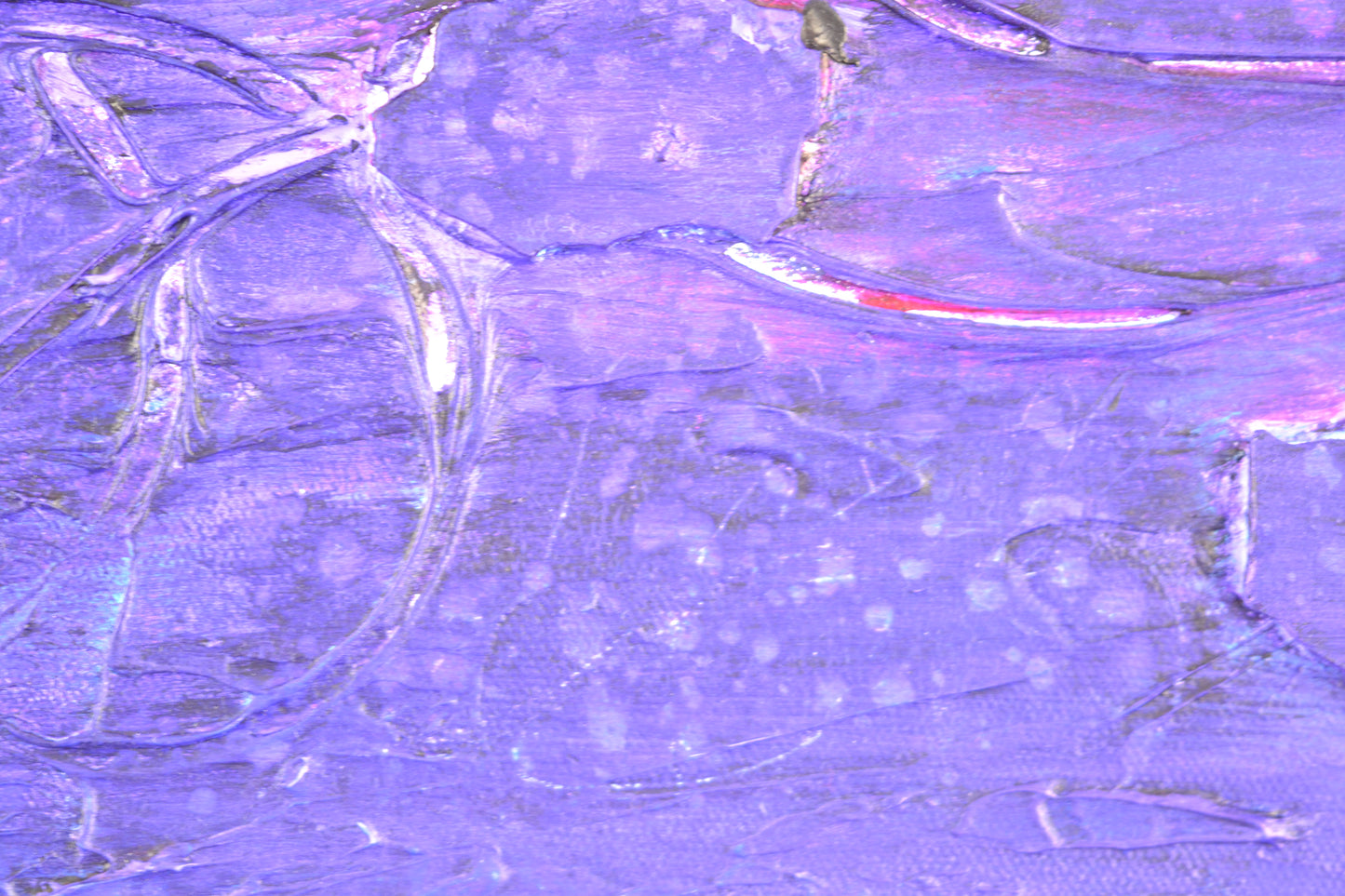 Toile abstraite ''Fais de beaux rêves!''