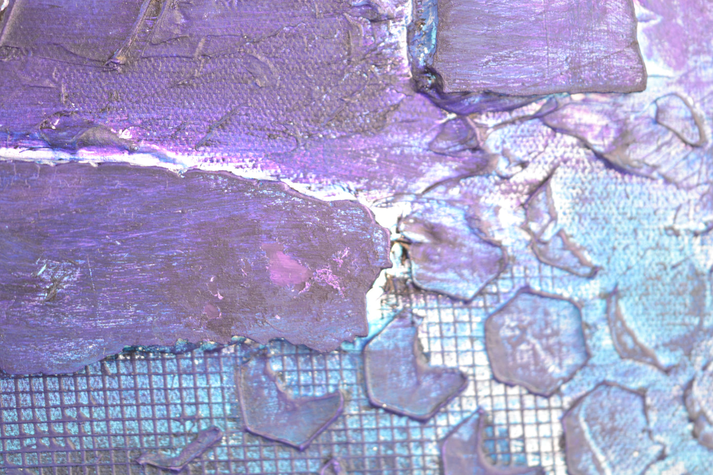 Toile abstraite ''Fais de beaux rêves!''