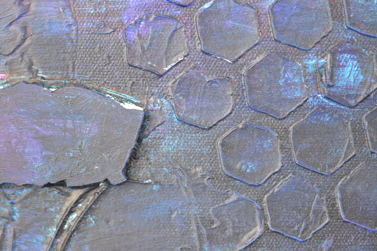 Toile abstraite ''Fais de beaux rêves!''