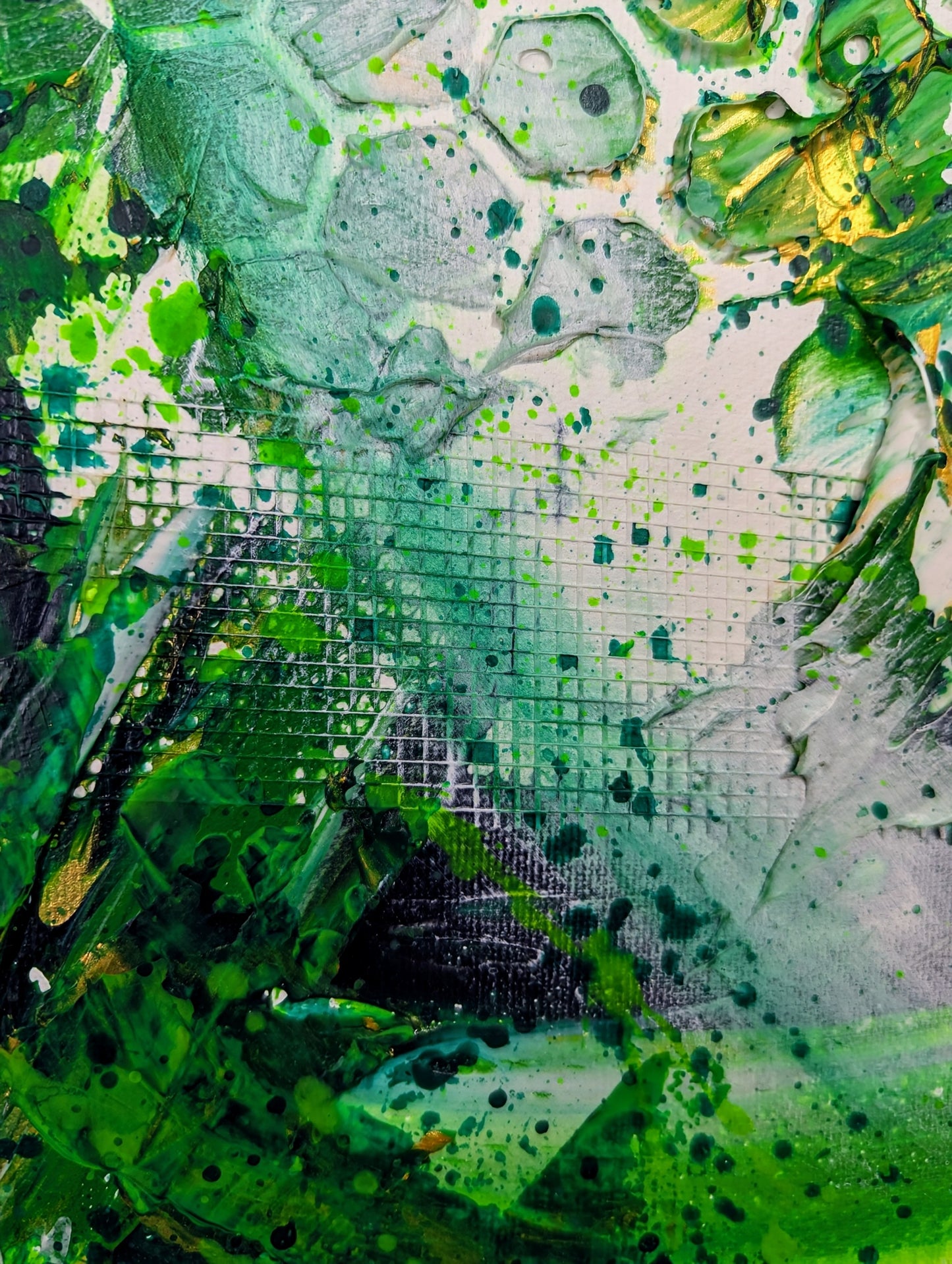 Toile abstraite '' Apesanteur''
