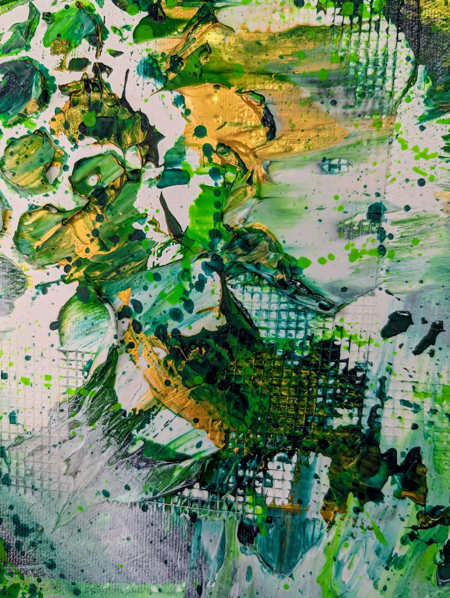 Toile abstraite '' Apesanteur''