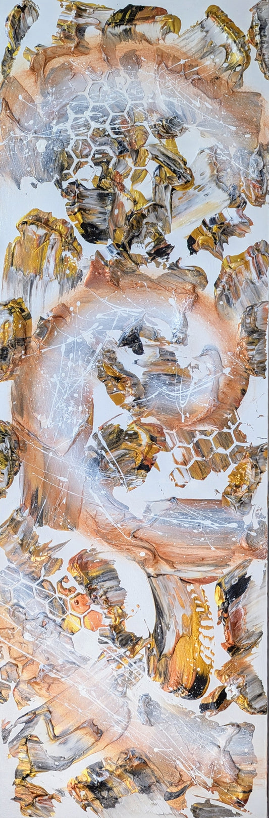 Toile abstraite ''Élégante''