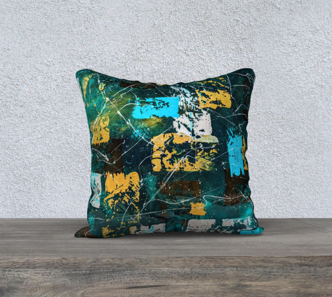 Housse de coussin 18X18 ''Puissance''