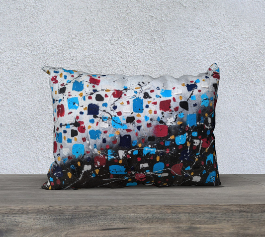 Housse de coussin 20X14 ''Confettis Stellaires''