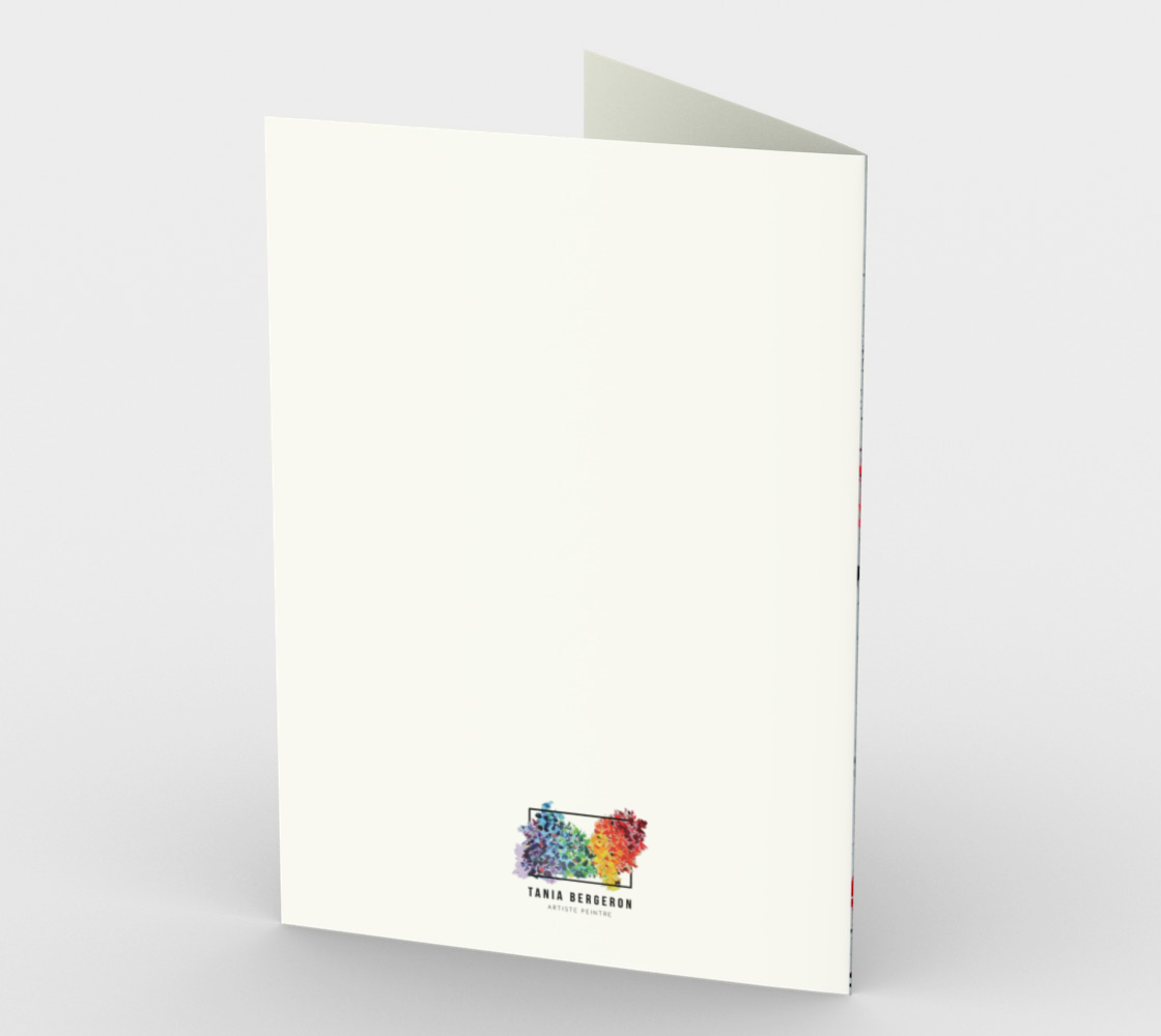 Carte de souhait ''Affirmé'' (pqt de 3)