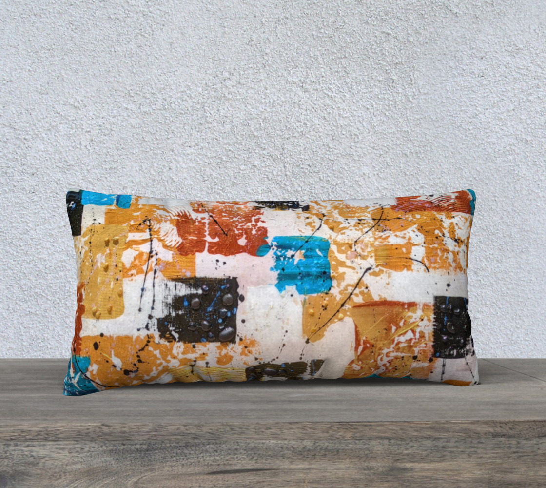 Housse de coussin 24X12 ''Entre ciel et terre''