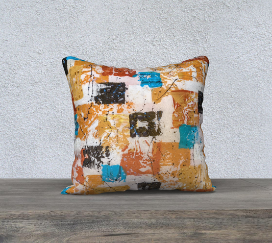 Housse de coussin 18X18 ''Entre ciel et terre''